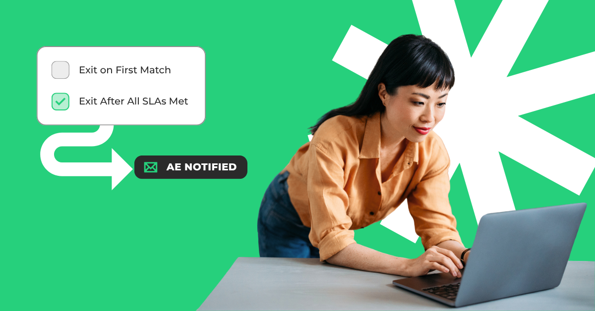 LeanData new GTM Orchestration feature called Track SLA node