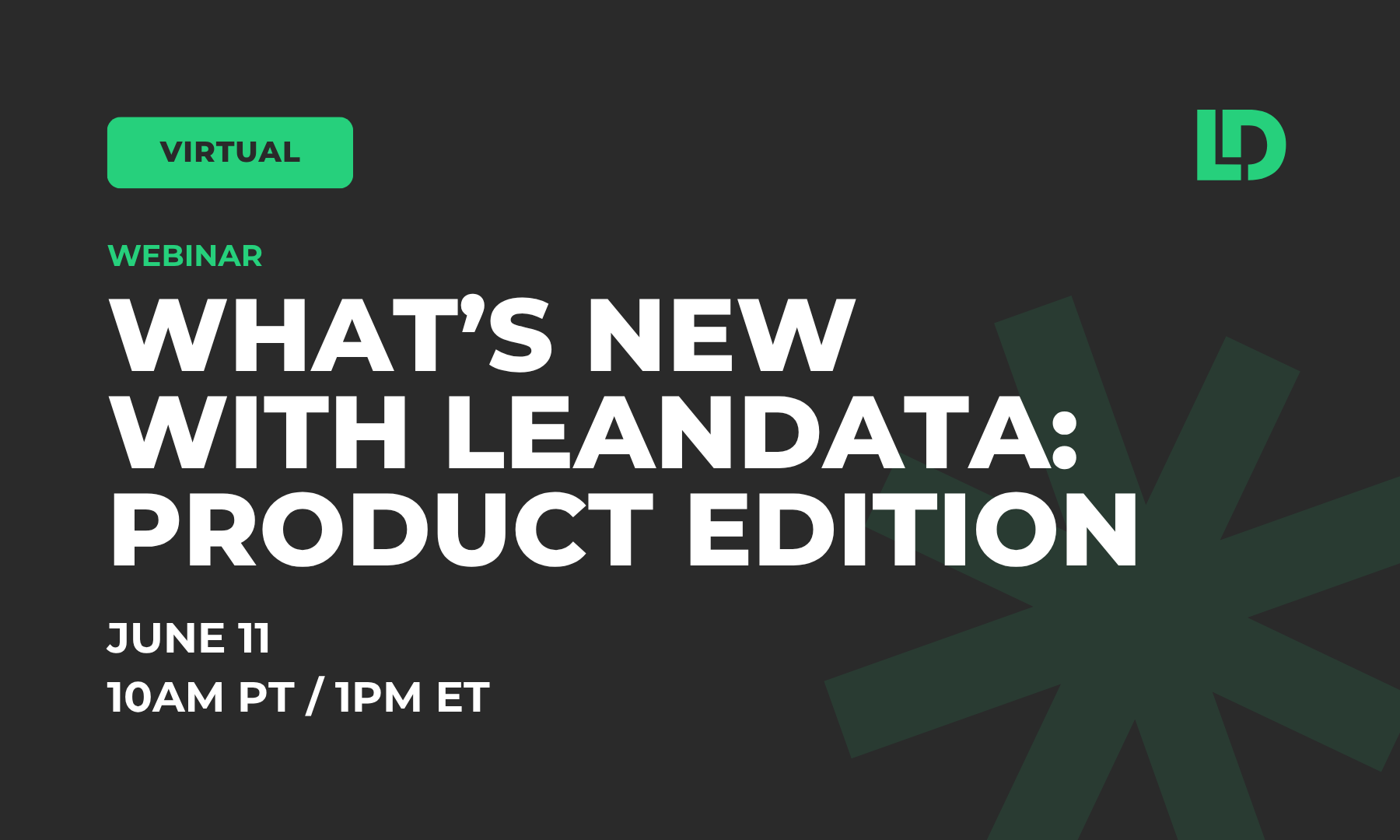 what's new with leandata
