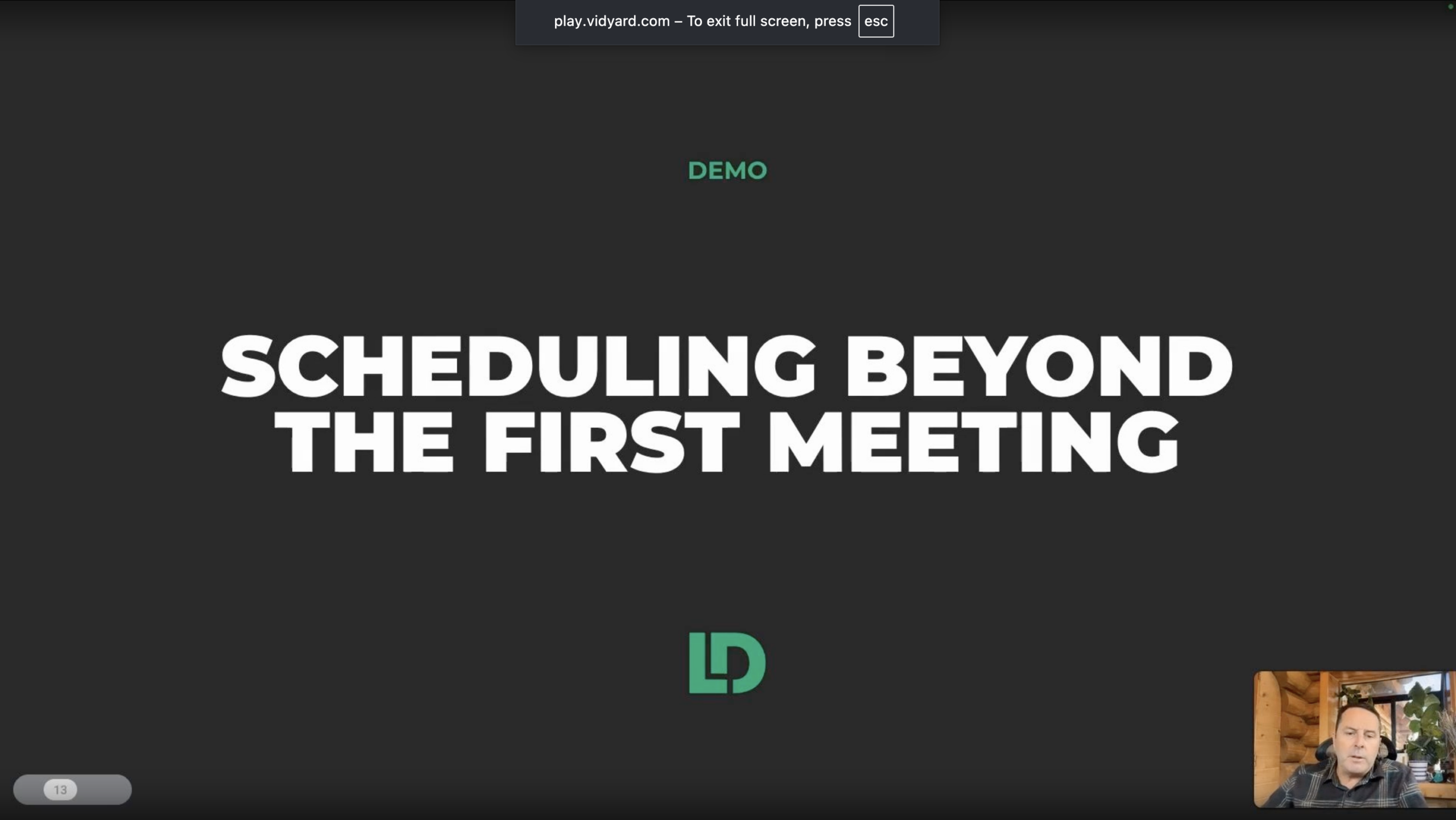 scheduling beyond the first meeting