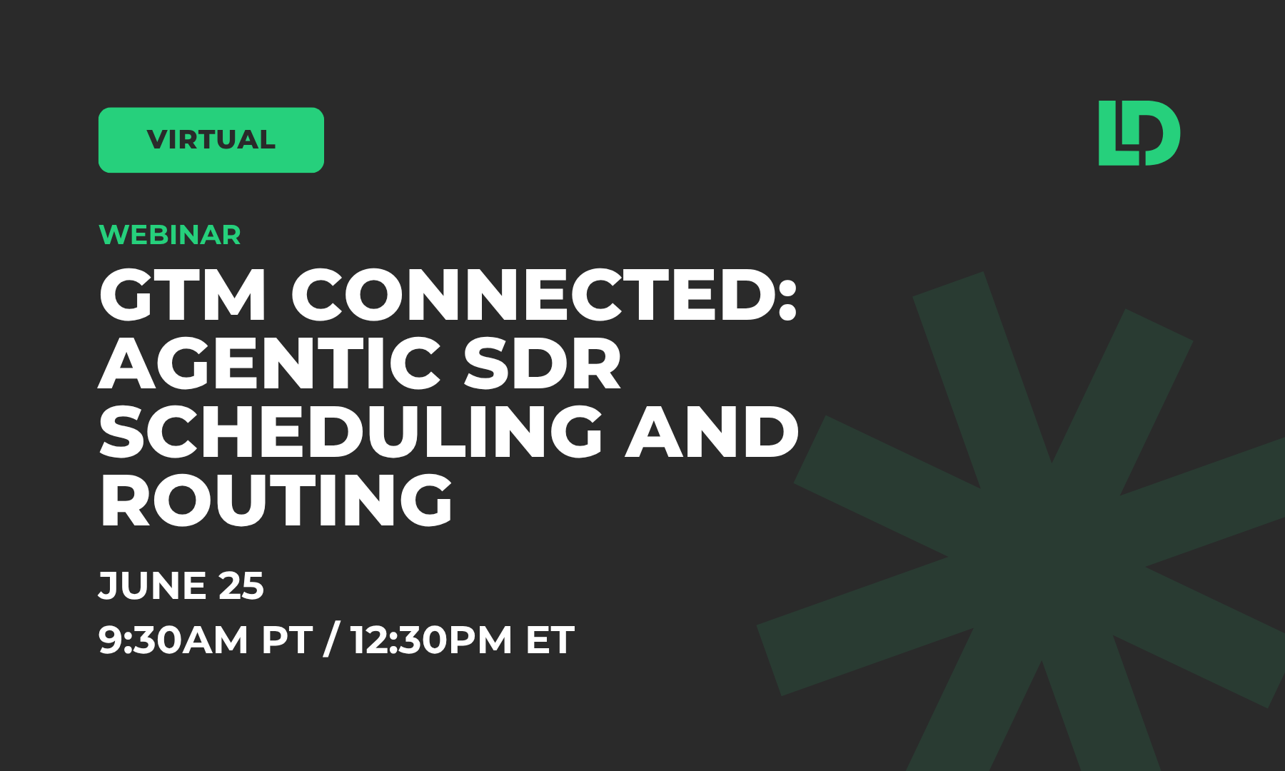 gtm connected ai sdr