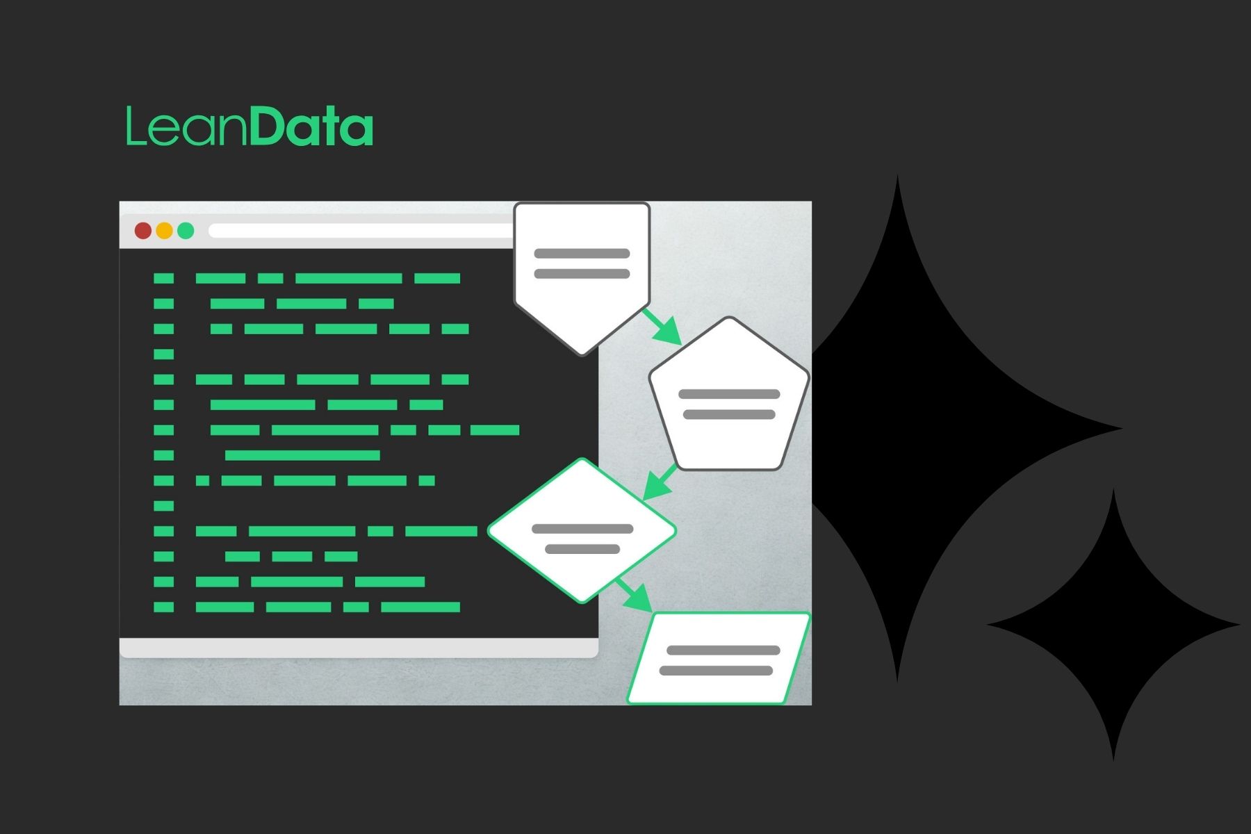 ai-ready sales tech stack and diamond shapes representing AI