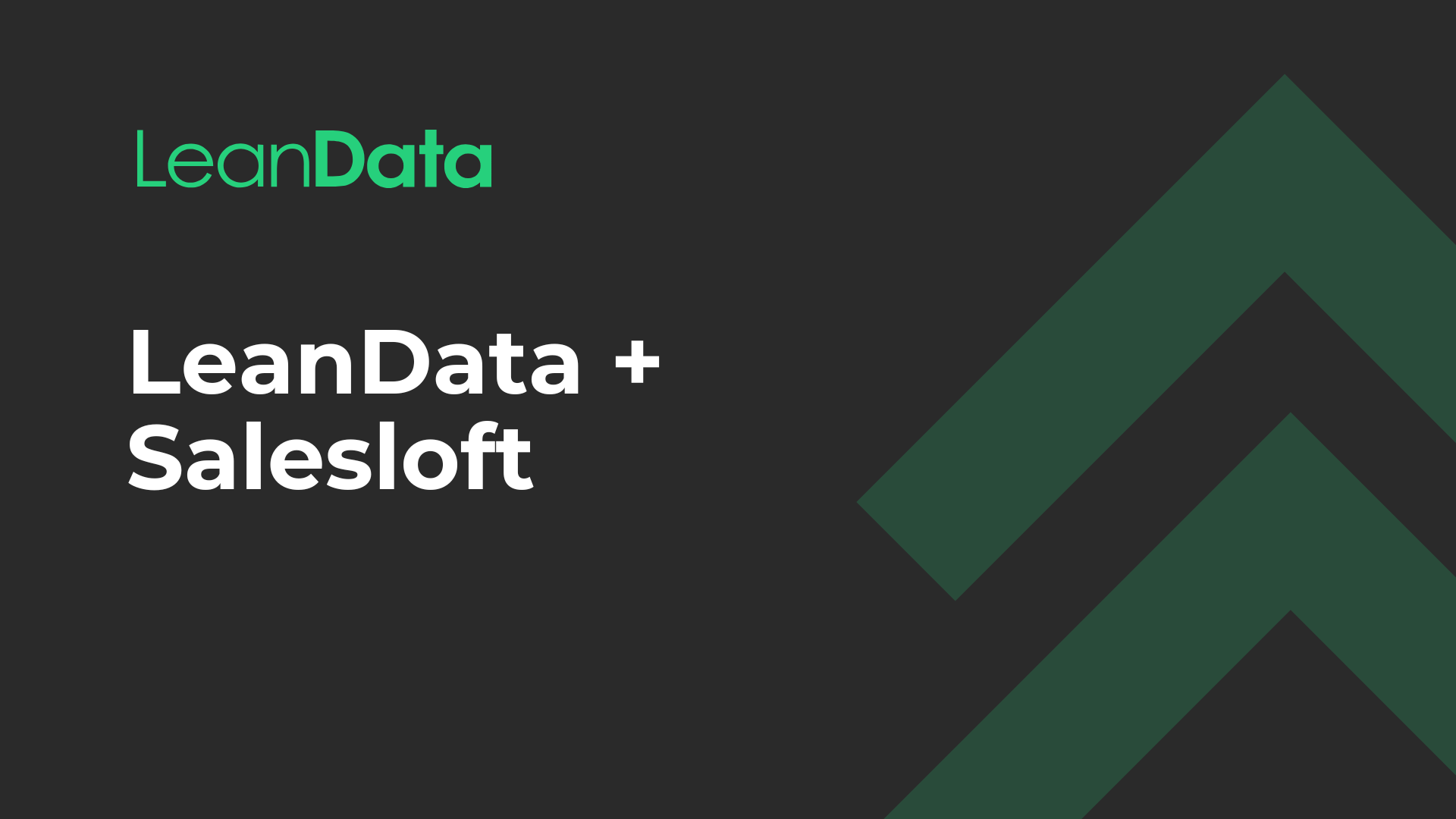 LeanData and Salesloft